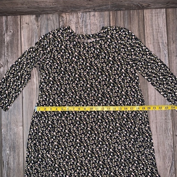 BCBG Black Floral Dress - Picture 4 of 5